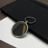 Round Metal Keychain
